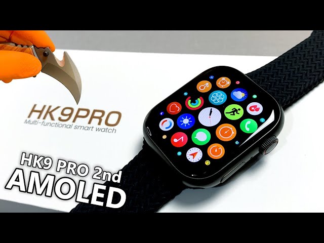 HK9 Pro Smart Watch 8 2.02 Inc Super Amoled Ekran 45 mm